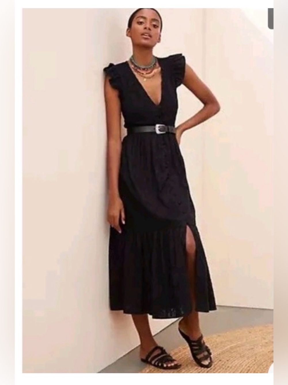 Anthropologie Peregrine midi dress